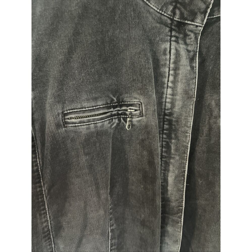J Jill Corduroy Chore Barn Coat‎ Size Large Gray - Picture 4 of 15